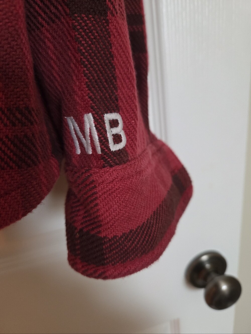 Outerknown Blanket Shirt Dusty Red Cusco Plaid *Read! - Picture 3 of 5